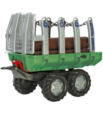 Прицеп для педального трактора Rolly Toys зеленый 122158 100727